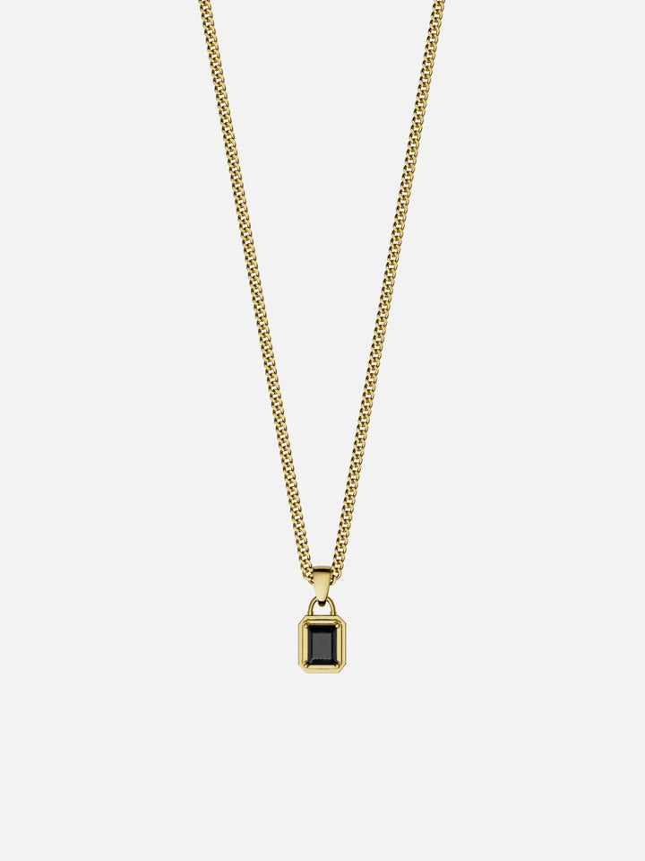 MIDNIGHT GEMSTONE CHAIN | 18K Gold