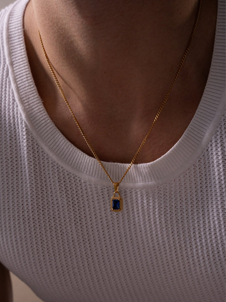 GEMSTONE CHAIN SET | 18K Gold