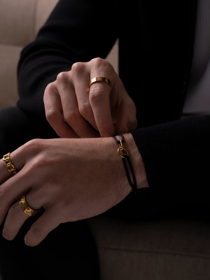 MIDNIGHT UNITY BRACELET | 18K Gold