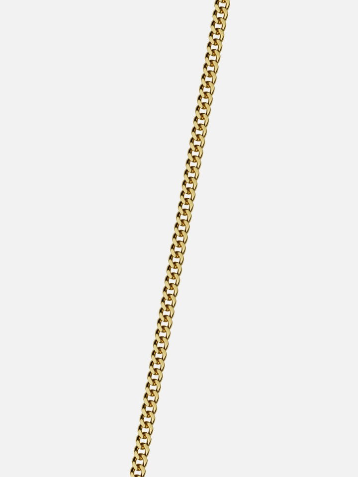 GREEN GEMSTONE CHAIN | 18K Gold
